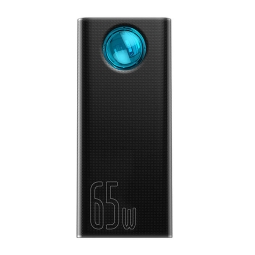 30000mAh Power bank, up to 65W, QuickCharge up to 20V 3.25A: Baseus Amblight - Black