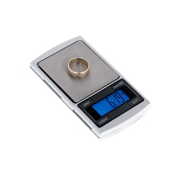 Scales Adler 3168, up to 0.1Kg, accuracy up to 0.1g -  Silver