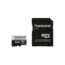 256GB microSDXC карта памяти Transcend Ultra Performance, до W125/R160