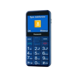 Кнопочный телефон Panasonic TU155 - Тёмно-синий