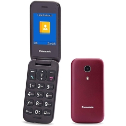 Кнопочный телефон Panasonic TU400 -  Красный