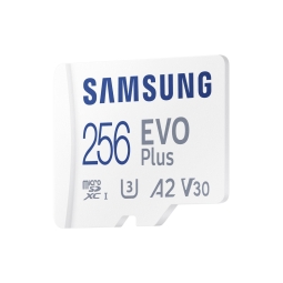 256GB microSDXC mälukaart Samsung Evo Plus, kuni R130 MB/s