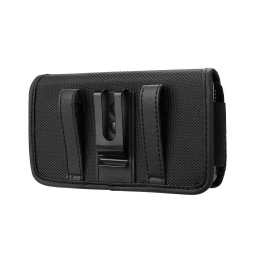 Case Cover belt pocket, Universal 6.1" (inside about up to 14.5x7x1 cm, iPhone 11,13, Samsung A51) - Black