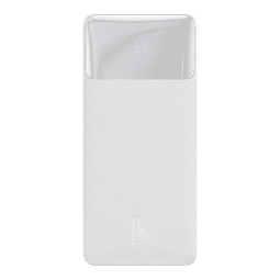 20000mAh Power bank, up to 15W up to 5V 3A: Baseus Bipow - White