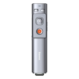 Лазерная указка  Красный, presenter, аккумулятор 250mAh до 90 дней: Baseus Orange Dot - Серый