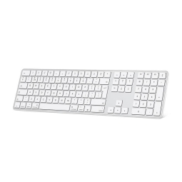 Bluetooth wireless keyboard Omoton 515 - ENG - White- Silver
