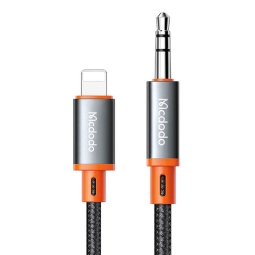 Cable: 1.8m, Lightning - Audio-jack, AUX, 3.5mm: Mcdodo CA089 - Black