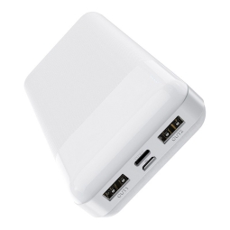 20000mAh Power bank, up to 10W: Hoco J72A - White