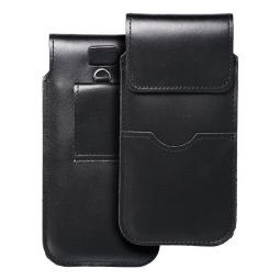 Case Cover Universal сase-pocket 6.8" (inside about: Samsung S21 Ultra, up to 7.8x16.9 cm) - Black