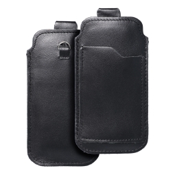 Чехол Универсальный чехол-кармашек 6.5" (внутри около: Samsung A52, до 7.8x16 cm) - Чёрный