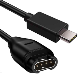 Charging cable, charger: 1m, 4-pin, Garmin - USB-C