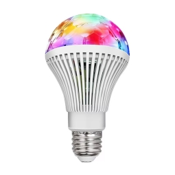 Светодиодная лампа для дискотек, E27, 3W (RGB 3x1W)