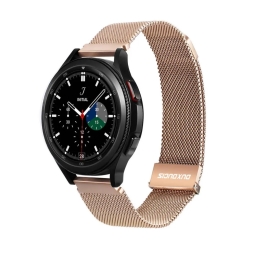 Strap for watch 22mm Stainless steel - Samsung Watch 44-46mm, Huawei Watch 46mm: Dux Milanese - Gold