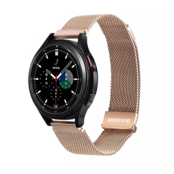 Ремешок для часов 20mm Нержавеющая сталь - Samsung Watch 40-41mm, Huawei Watch 42mm: Dux Milanese - Золотистый