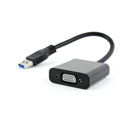 Adapter: USB 3.0, pistik - VGA, D-Sub, pesa