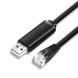 Cable: 1.5m, USB, male - RJ45 (COM-port RS-232 corresponding), male, output (Console cable)