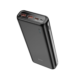 20000mAh Power bank, up to 20W, QuickCharge up to 12V-1.5A 9V-2.22A, SuperCharge up to 22.5W: Hoco J80A Power Bank - Black