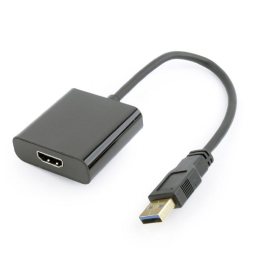 Adapter: USB 3.0, male - HDMI, female