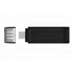 128GB mälupulk Kingston 70, USB-C v3.2 - Must