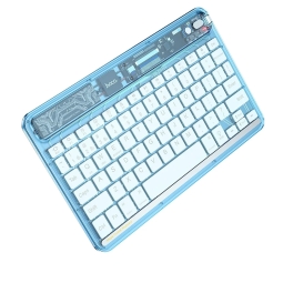 Bluetooth wireless keyboard Hoco Discovery - ENG - Blue
