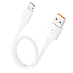 0.25m, USB-C - USB кабель, до 100W: Hoco X96 - Белый