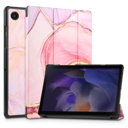 Чехол, обложка Samsung Galaxy Tab A9 8.7", X110, X115 - Светло-розовый Мрамор 