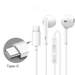 Earphones USB-C plug: Huawei CM33 - White
