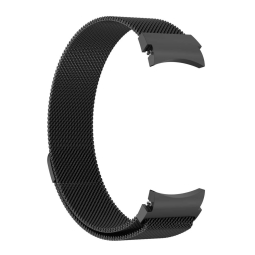Ремешок для часов 22mm Нержавеющая сталь - Samsung Watch 44-46mm, Huawei Watch 46mm: Tech Milanese - Чёрный