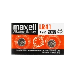 AG3 батарейка, 2x - Maxell - AG3, LR41 - SG3, SR41, LR736, SR736, 384, 392, 192, G3-A, V392
