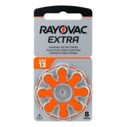 A13 batteries Hearing Aid, 8x - Rayovac - 13, PR48 - ZA13, AC13, DA13
