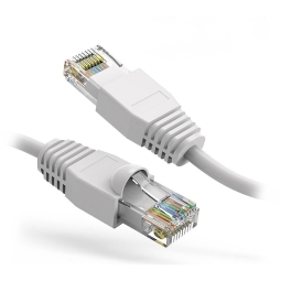 Network cable, internet cable: 1.5m, Cat.6A, Patchcord, RJ45