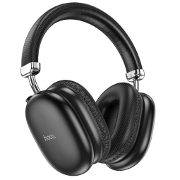 Wireless Headphones, Bluetooth 5.3, up to 90 hours, microSD, AUX: Hoco W35 Max - Black