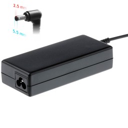 Laptop, notebook charger 19.5V - 6.32A - 5.5x2.5mm - up to 125W - Asus, Acer, MSI, Toshiba, Lenovo, Fujitsu, Packard Bell