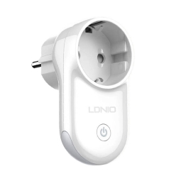 Smart Plug Ldnio Sew1058, WiFi 2.4 - White