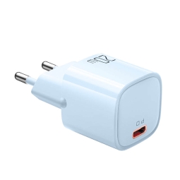 Charger 1xUSB-C, up to 20W, QuickCharge up to 12V 1.67A: Mcdodo Nano Ch402 - Light Blue