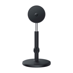Магнитная подставка на стол для телефона, Magsafe: Baseus MagPro Telescopic Shaft - Чёрный
