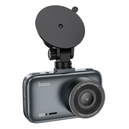 Car Dash Camera Hoco DV5, FHD 30fps 140o, 3"LCD - Black
