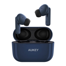 Wireless Earphones Aukey EP-M1S - Bluetooth, up to 7 hours, with case up to 21 hours - Dark Blue