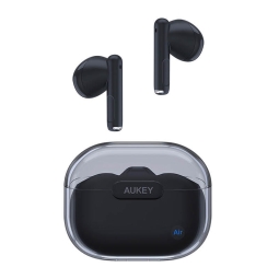 Wireless Earphones Aukey EP-M2 - Bluetooth, up to 4 hours, with case up to 20 hours - Black