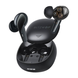 Wireless Earphones BlitzWolf FYE15 - Bluetooth, SBC, up to 3 hours, with case up to 12 hours - Black