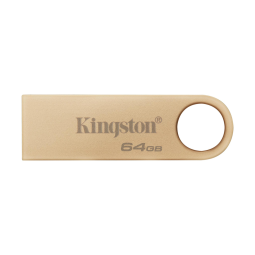 64GB флешка Kingston SE9 G3, USB 3.2, до W100/R220 Mbps Mbps - Золотистый