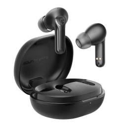 Wireless Earphones Soundpeats Life - Bluetooth, ANC, up to 5 hours, with case up to 25 hours - Black