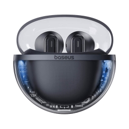 Беспроводные kõrvaklapid Baseus E5x - Bluetooth, ANC, до 6 часов, с корпусом до 25 часов - Чёрный