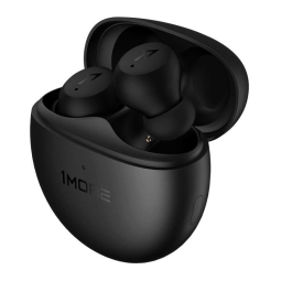 Wireless Earphones 1More ComfoBuds Mini - Bluetooth, SBC, ANC, up to 6 hours, with case up to 24 hours - Black