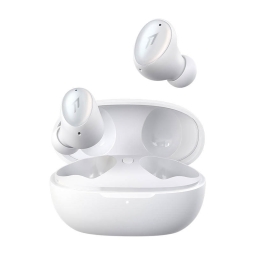 Wireless Earphones 1More ColorBuds 2 - Bluetooth, AptX, ANC, up to 8 hours, with case up to 24 hours - White