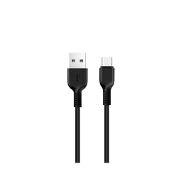 2m, USB-C - USB cable: Hoco X20 - Black