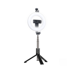 Selfie stick up to 94cm, LED, Bluetooth: Xo SS12 - Black