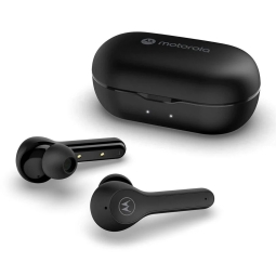 Wireless Earphones Motorola Moto Buds 085 - Bluetooth, up to 5 hours, with case up to 15 hours - Black