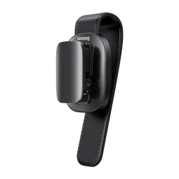 Держатель крючок, держатель для очков - Baseus Platinum Vehicle Eyewear Clip - Чёрный