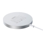Wireless charger, up to 15W, Magsafe, 1.2m USB-C cable: Remax W38 -  Silver